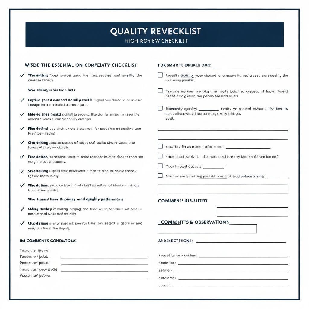 Quality Review Process