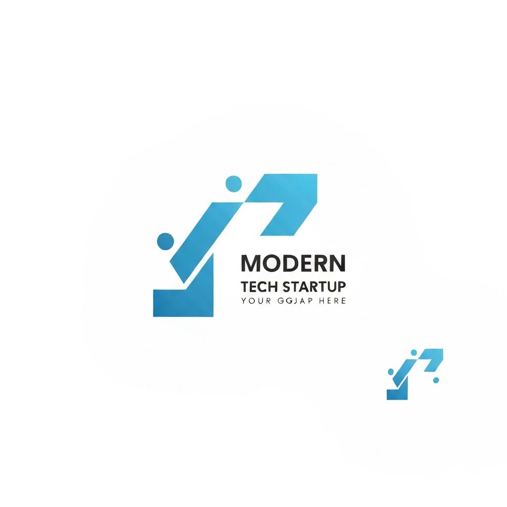Premium Logo Design - Tech Startup Brand